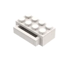 2 x 4 Brick with slider