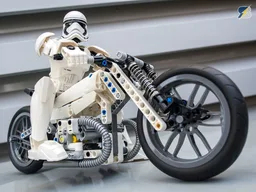 2nd Stormtrooper motorcycle - 42036+42045+42047