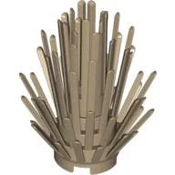 Plant, Bush 2 x 2 x 4 / Dark Tan
