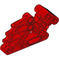 Lego Large Figure Skeletal, Torso, Beam 2 x 4 x 7 Angled / Red