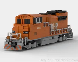 BHP Iron Ore SD70 Locomotive