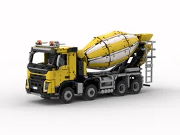 Volvo FMX cement mixer truck_8x4