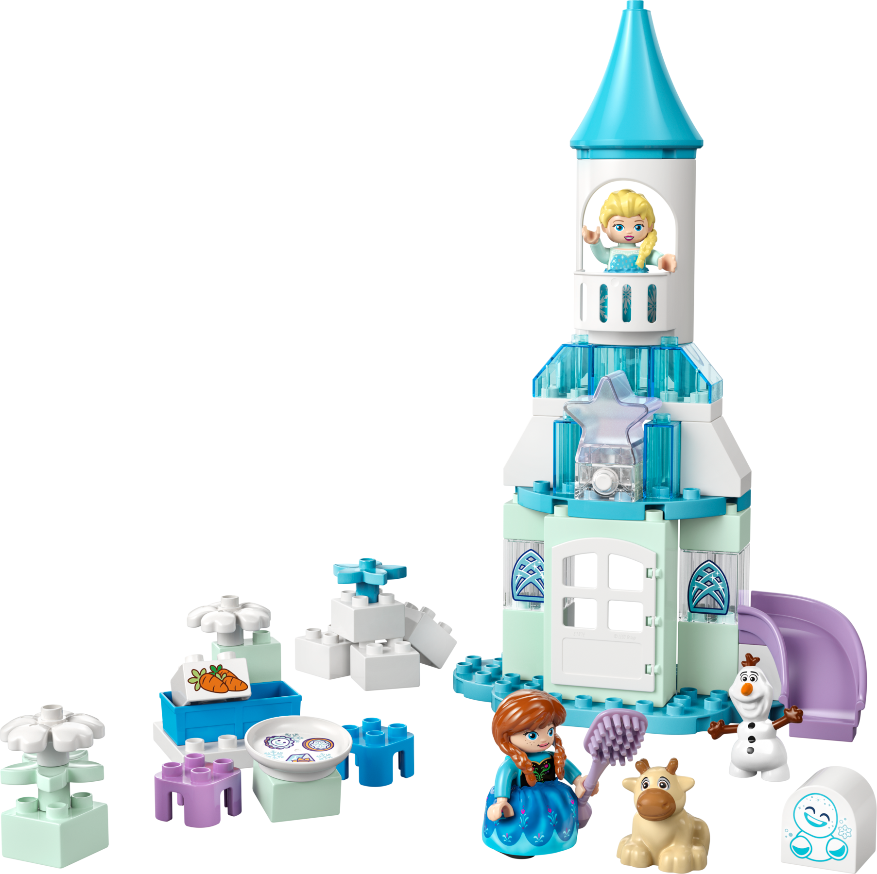 Lego Anna and Elsa's Frozen Castle Party