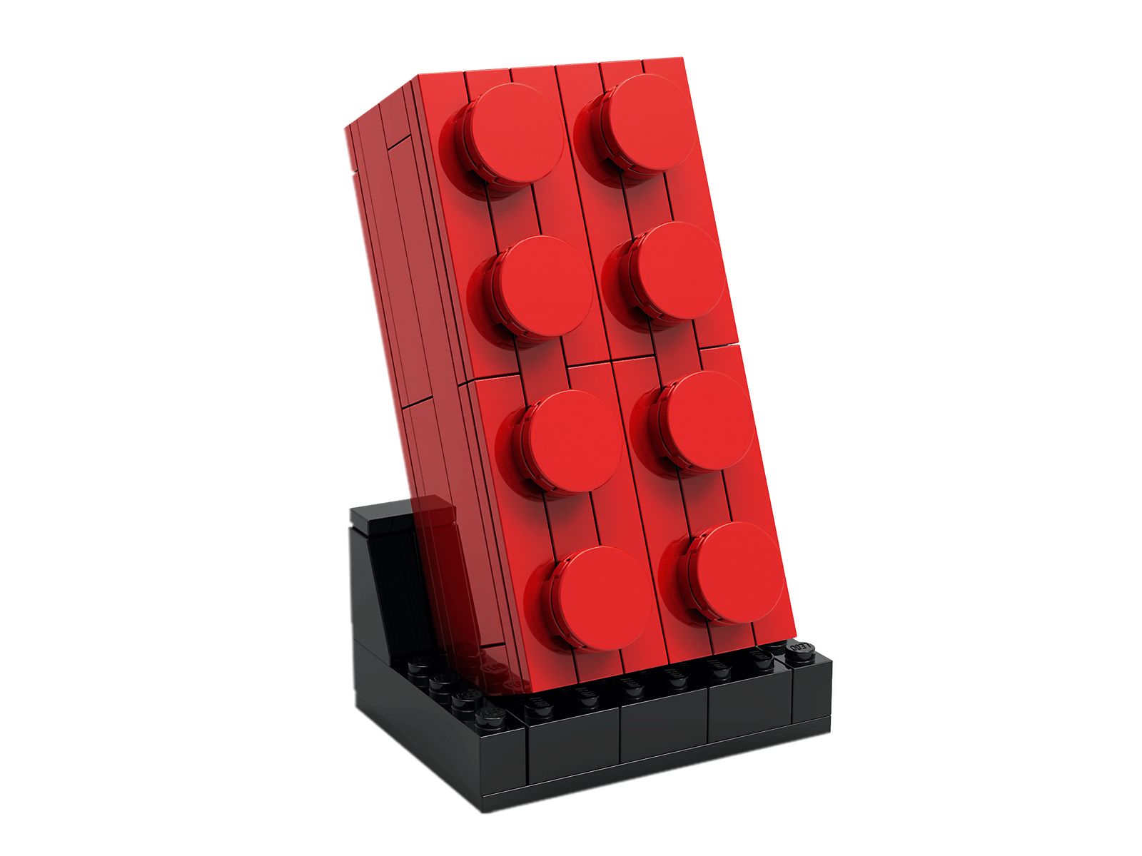Lego Buildable 2x4 Red Brick