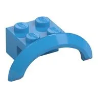 Wheel Arch, Mudguard 4 x 2 1/2 x 1 / Dark Azure