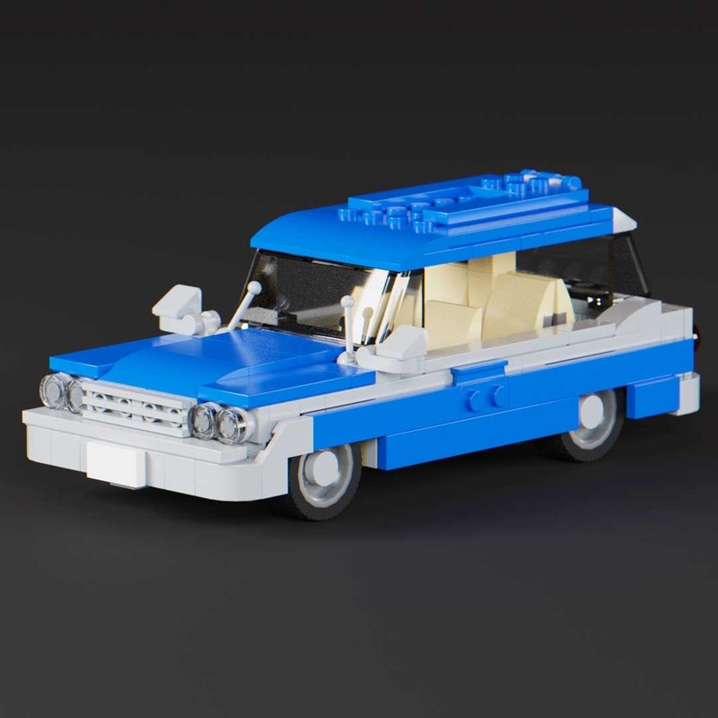 Lego Classic Wagon Car Building Instructions