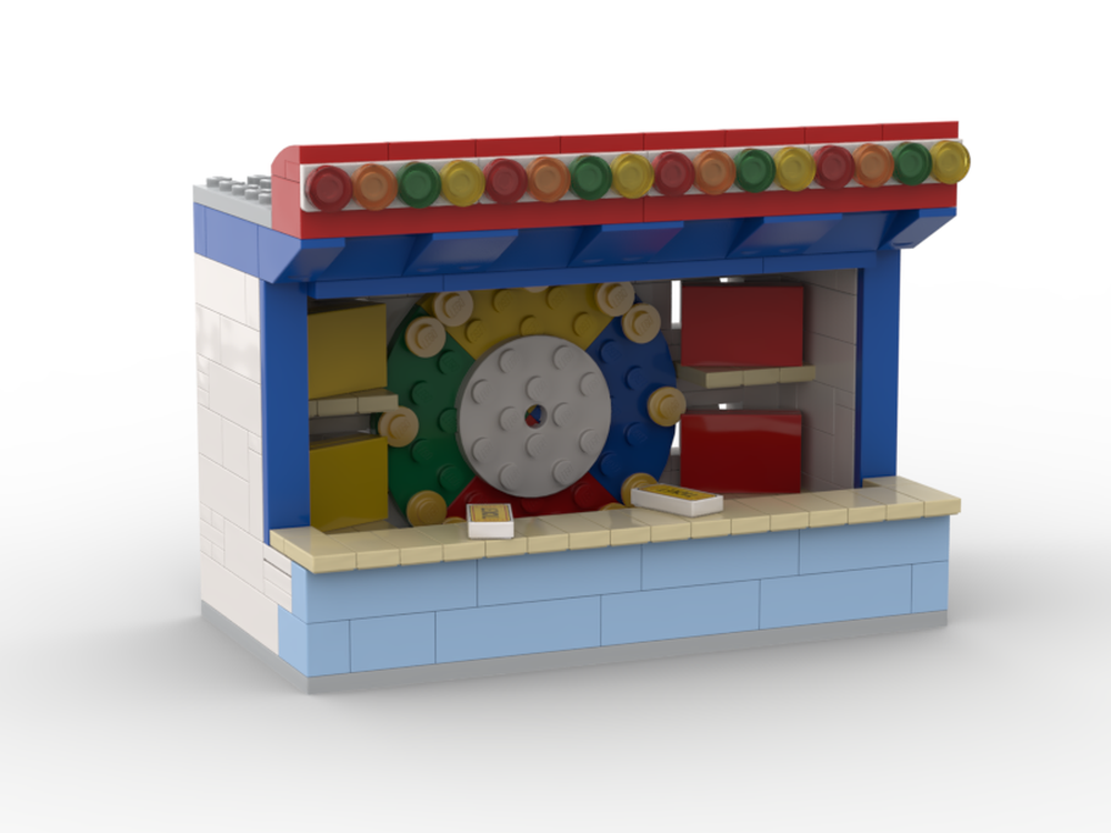 Lego Wheel of fortune, Amusement park game
