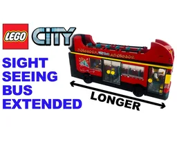 Sightseeing Bus EXTENSION - 4 studs longer
