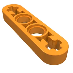 Technic Beam 1 x 4 Thin / Orange