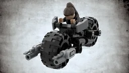 The Bat and Catwoman's Batpod (Dark Knight trilogy)