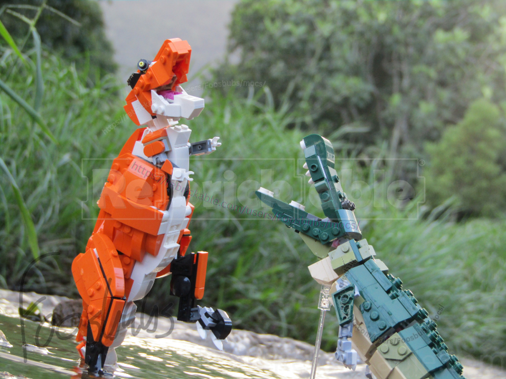 Lego 31121 Deinosuchus hatcheri 1:27 scale