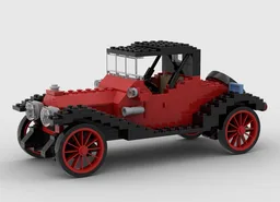 Cadillac 1913 Roadster - A Revamp of the Classic LEGO Set 390