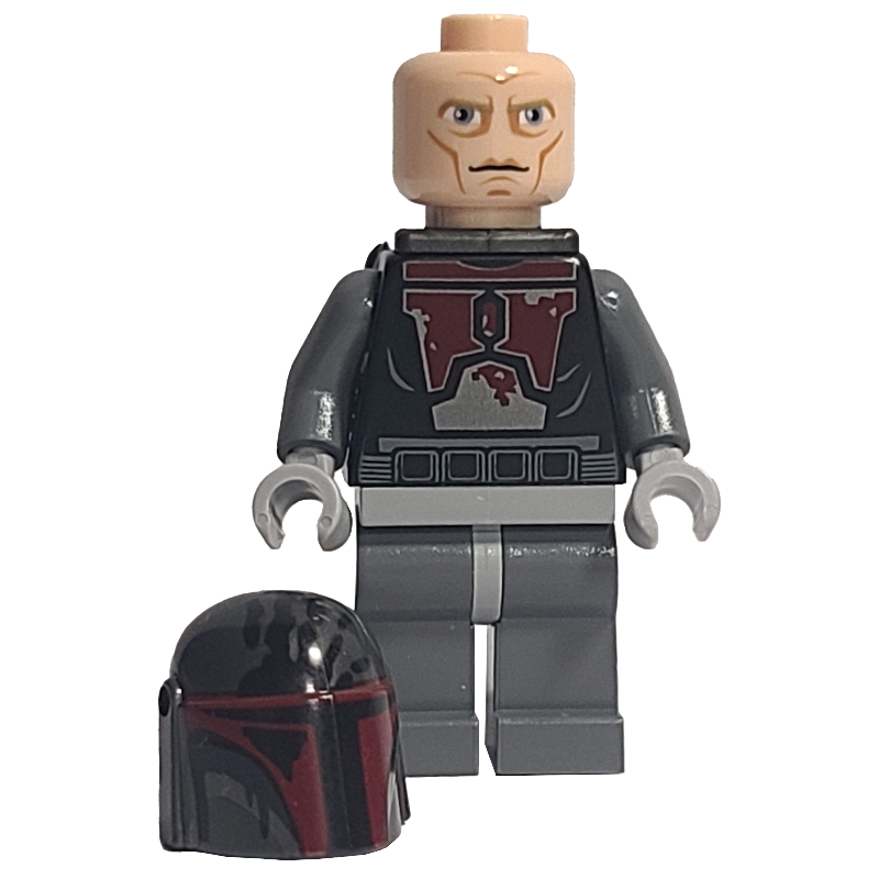 Lego Mandalorian Super Commando with High Brow Lines