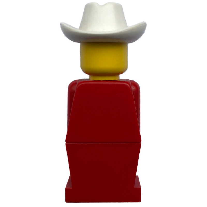 Lego LEGOLAND Red with White Cowboy Hat