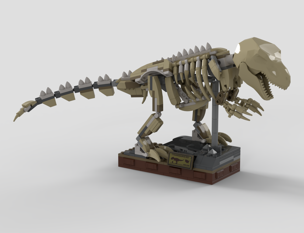 Lego Tyrannosaurus Rex Fossil