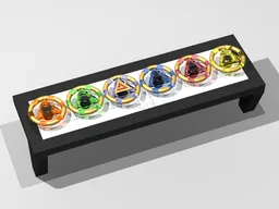 Atlantis Rings Display