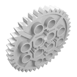Technic Gear 40 Tooth / White