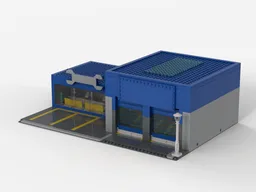 Modular Garage With Dual Lifts