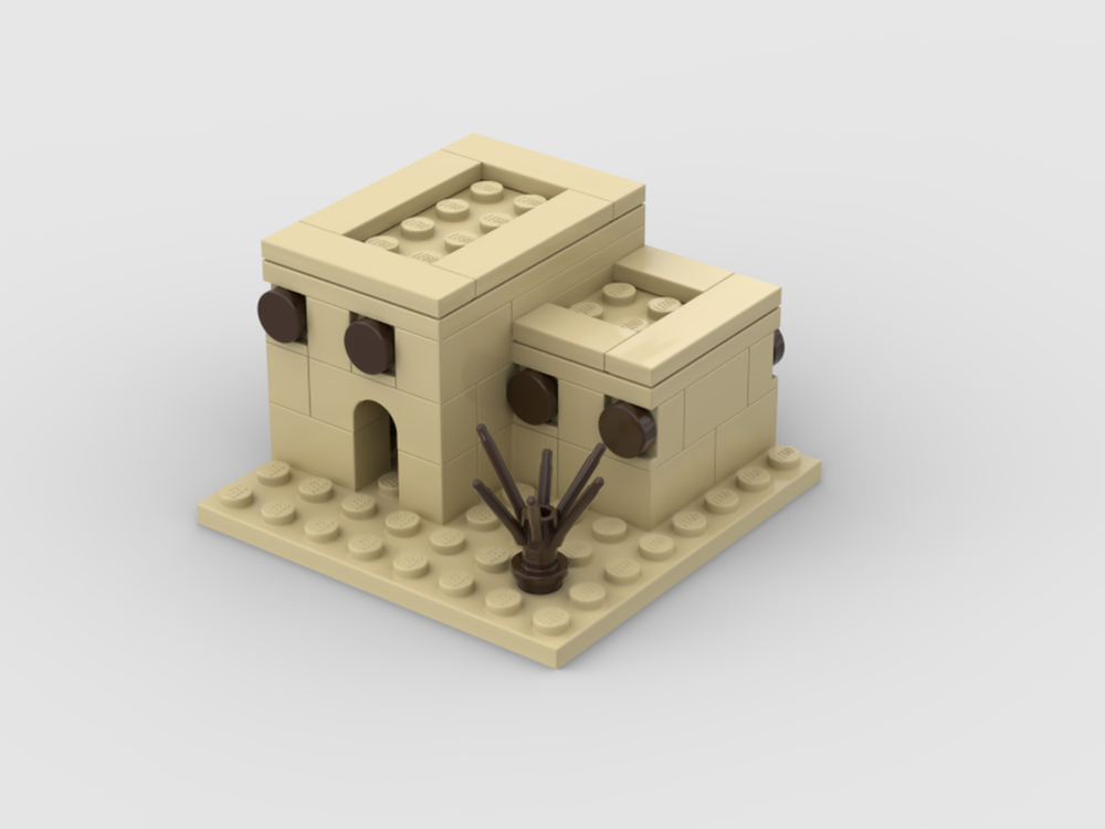 Lego Desert House