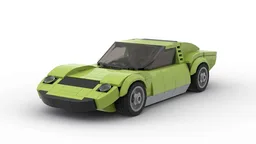 1966 Lamborghini Miura P400 lime