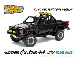 1985 Toyota 4x4 SR5 Xtracab Truck - Back to the Future - EXTRA DETAILED Version with BLUE PINS