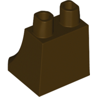 Lego Hips and Legs Under Dress/Robe / Dark Brown