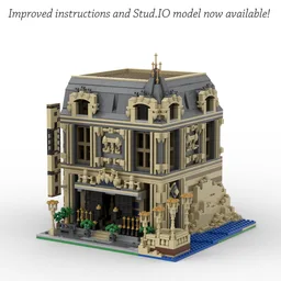The Lounge (10253 Big Ben Alternate Model Modular)