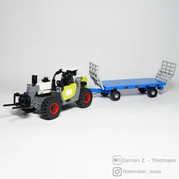 Bale trailer