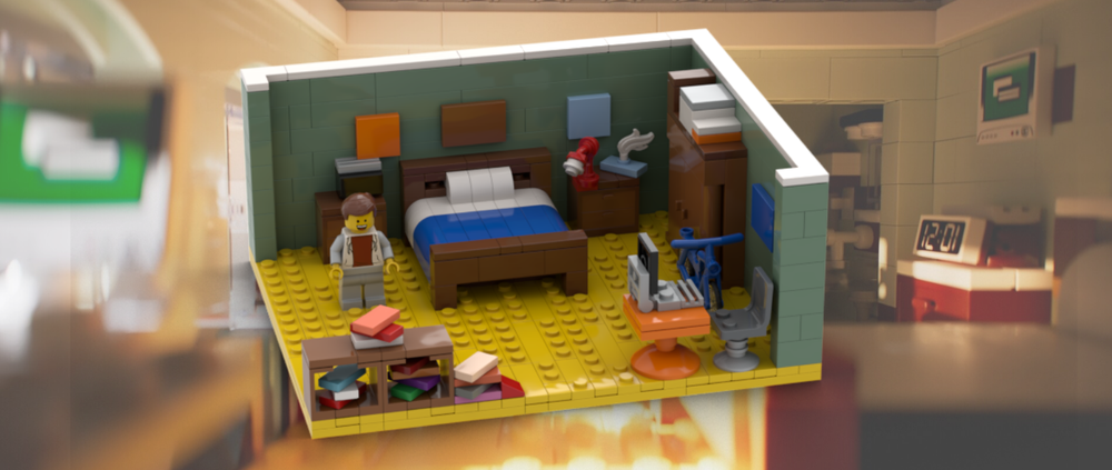 Lego Emmet Brickowski's Bedroom