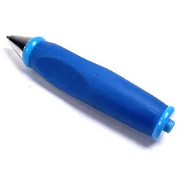 Pen Body, with Chrome Tip, Medium Blue Ends / Blue