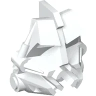 Large Figure Head Connector Block 3 x 4 x 1 2/3 / White