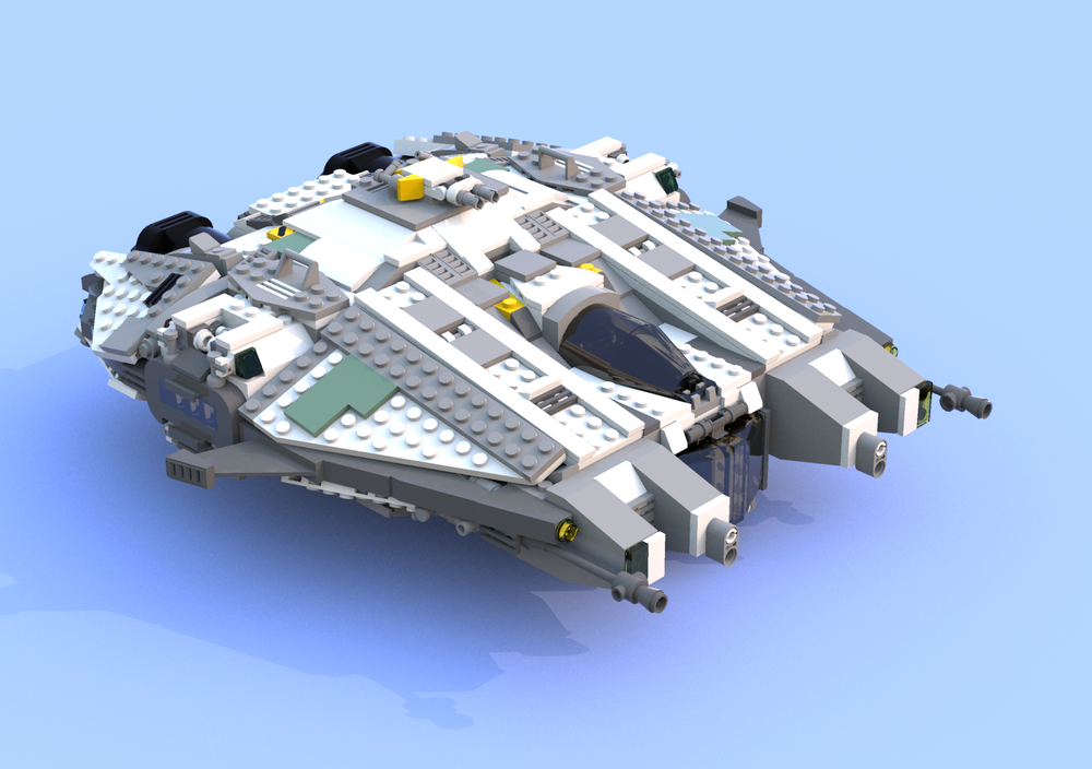 Lego Foxbat v.E4 (Correlian freighter, modified)