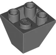 Brick Sloped Inverted 45° 2 x 2 Double Convex