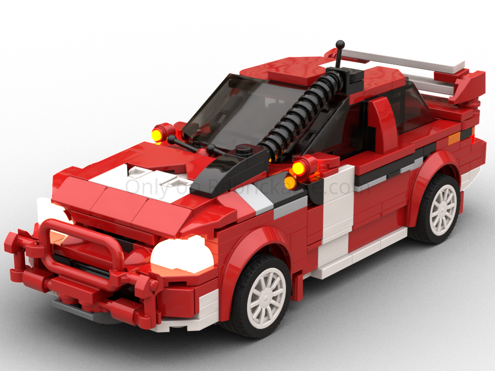 Lego Mitsubishi Lancer'01-SAFARi Rally / Mäkinen's Lancer EVO 6.5 / 'NO TIME TO DRIVE'