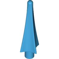 Lego Weapon Spear Tip with Fins / Dark Azure