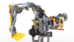 Automatic technic digger arm