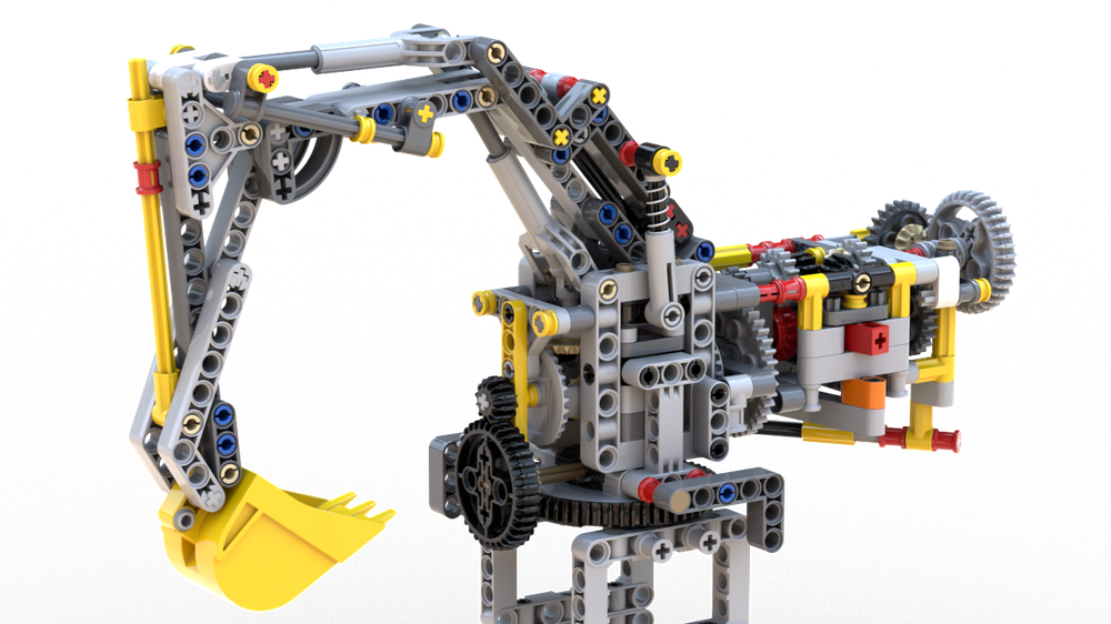 Lego Automatic technic digger arm