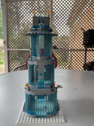 Blue and Gray Lookout Tower