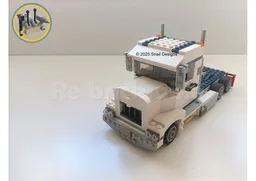Flatbed/semi-truck
