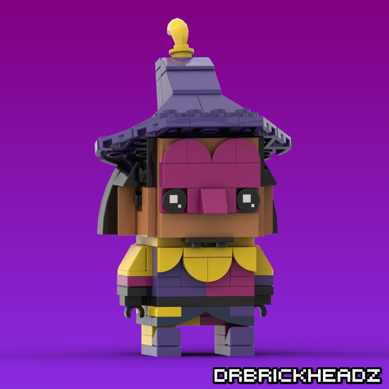 Lego Clopin Trouillefou (Hunchback of Notre Dame) Brickheadz