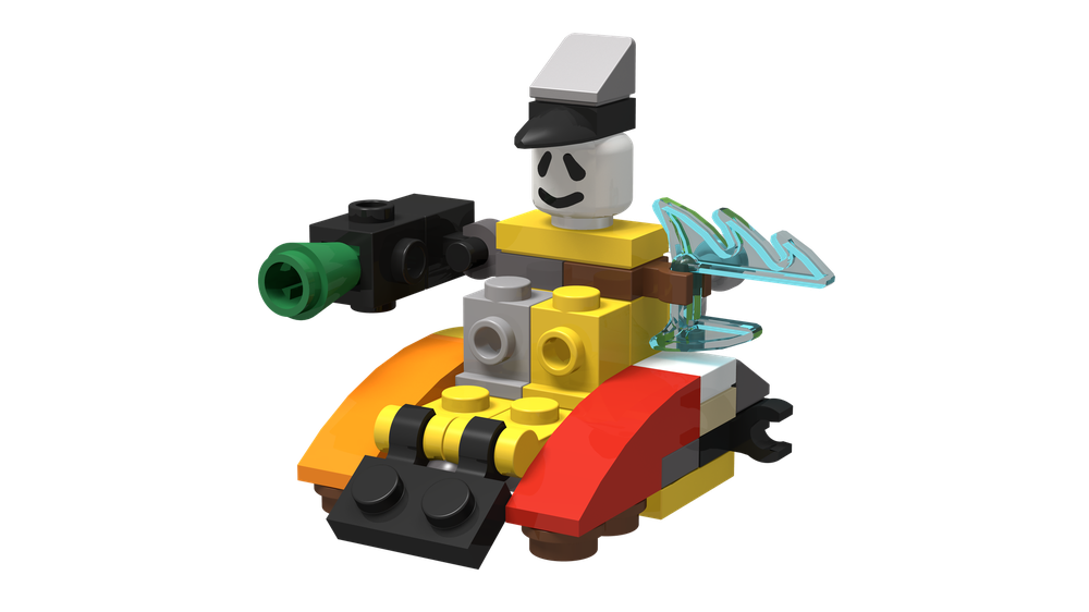 Lego 2024 Advent Challenge – Day 22 [Wind-up Snowtank]