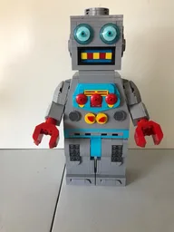 Up-Scaled Clockwork Robot
