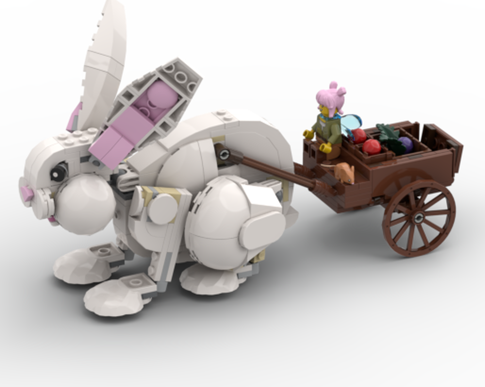 Lego Fairy Cart and Bunny