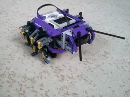 Robotic purple bug