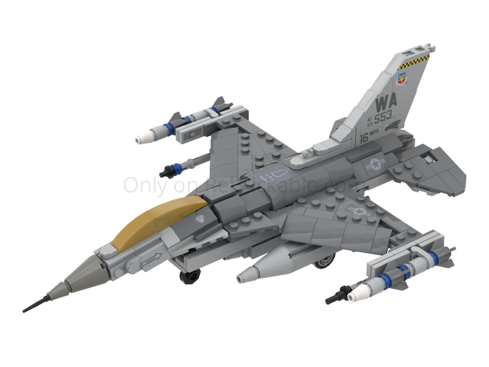 Lego F-16C Fighting Falcon, Nellis (1:58)