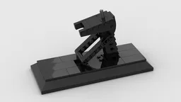 Display Stand for the 9500 Sith Fury-class Infiltrator