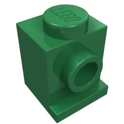 Brick Special 1 x 1 with Headlight / Green