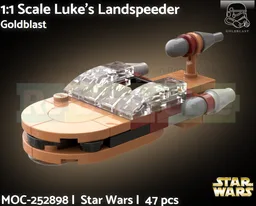 1:1 Scale Luke's Landspeeder