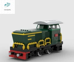 8 wide Italian Diesel Locomotive