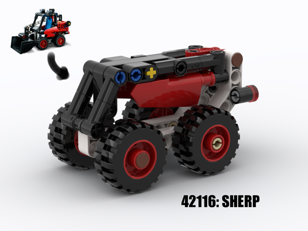 Lego 42116 C-model: SHERP atv